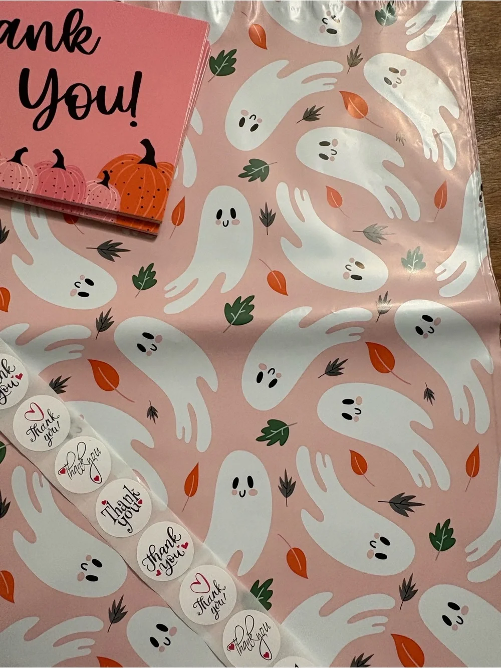 Halloween/Fall themed Poly Bags